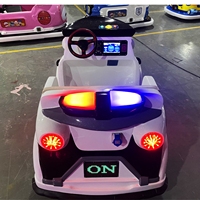 2024 Meilleure vente parc d'attractions en plein air manèges adulte voiture tamponneuse modèle de Police voiture électrique pour enfants jeux d'intérieur