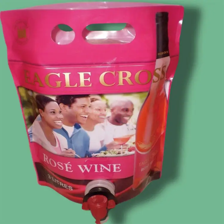 Нагрудник в коробке, упаковка для вина, жидкий пластиковый пакет для наконечника, пакет для сока, наконечник из алюминиевой фольги, нагрудник в коробке