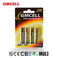 GMCELL Paquete de 60 Pilas Alcalinas de Alta Calidad, Tamaños AA y AAA, LR6, AM3, LR03, 1.5V, Pilas Super Secas