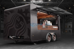 Camion de restauration mobile électrique en acier inoxydable pas cher, cuisine mobile, chariot à hot-dogs et à café, remorque de traiteur entièrement équipée, glaces - Product Image 5