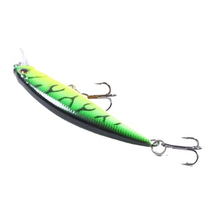 Leurre de pêche artisanal 8cm 9g, corps rigide, couleurs vives, type Minnow coulant, en promotion - Product Image 6