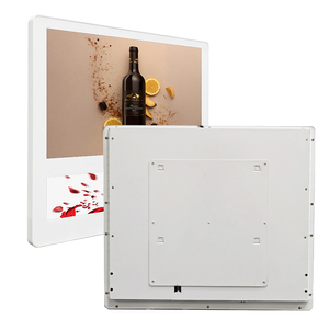 21.5 \ "19.1 \" Full HD Màn hình kép trong nhà thang máy LCD quảng cáo hiển thị với điều khiển từ xa phần mềm cho văn bản và hình ảnh động - Product Image 5