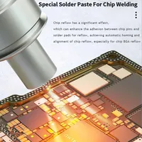 Pâte à souder MECHANIC 10CC P23/P59 pour PCB, puce, soudure par refusion, huile spéciale, réparation BGA, aiguille, cylindre, flux de soudure