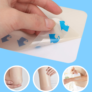 Hysent y tế kích thước lớn Hydrocolloid mặc quần áo vô trùng Burn Gel Thêm mỏng Derm vết thương mặc quần áo Hydrocolloid mặc quần áo - Product Image 1