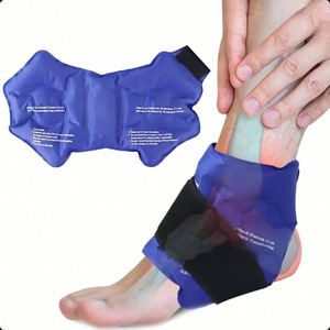 Practical High-quality Customized Cold Therapy Compressed <b>Ice</b> <b>Packs</b> 26 X 16 CM, Suitable for <b>Ankle</b> and Heel Cold Therapy - Product Image 6