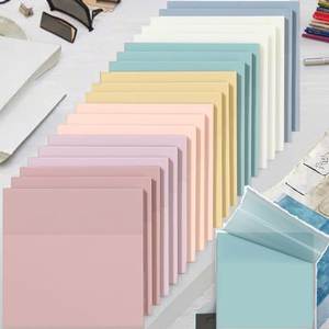 Morandi Transparent Sticky Notes High Quality Simple Elegant PET <strong>Study</strong> Office Stickers Customizable Memo <strong>Pads</strong> - Product Image 6