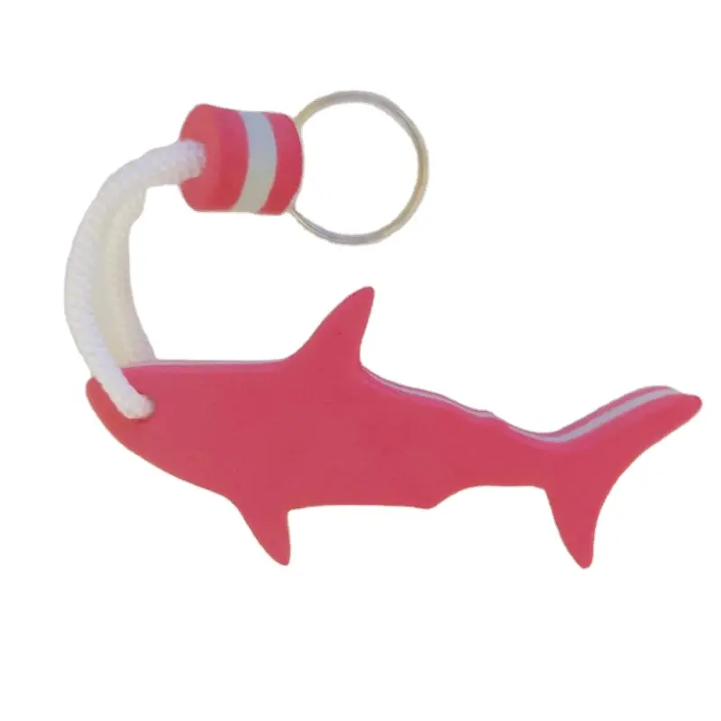 Nhà sản xuất EVA cá mập Keychain PU Float Keychain Float Món quà sáng tạo