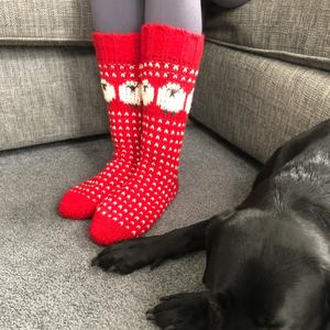 <span class=keywords><strong>Calcetines</strong></span> Largos <span class=keywords><strong>de</strong></span> Lana <span class=keywords><strong>de</strong></span> Oveja Tejidos a Mano, Diseño Nuevo 2026, <span class=keywords><strong>Calcetines</strong></span> Cálidos <span class=keywords><strong>para</strong></span> Sofá, Salón, Cama, <span class=keywords><strong>Botas</strong></span>, <span class=keywords><strong>para</strong></span> Hombre y Mujer - Product Image 2