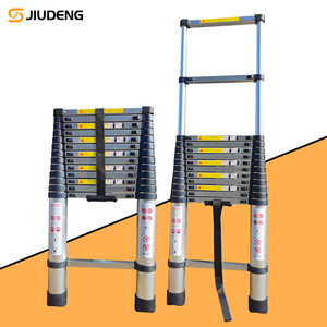 Thang Mở Rộng Dạng Ống Lồng 2M Đến 6M Thang Lợp Mái Có Thể Thu Gọn Thang Lều Trên Nóc - Product Image 1