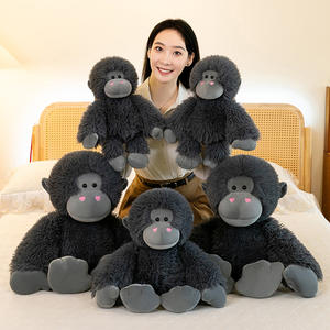 Cojín de Peluche de Gorila Grande Famoso en Internet con Relleno de Algodón PP, Juguete de Peluche Súper Suave para Dormir para Niños - Product Image 5