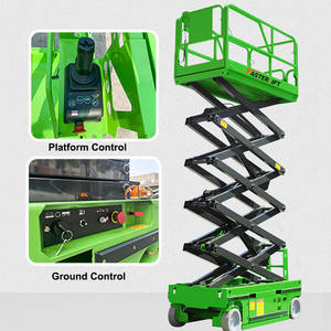 Mesa elevadora de tijera hidráulica autopropulsada Ali, elevador de buceo eléctrico más rápido para uso doméstico, talleres de reparación de maquinaria, granjas - Product Image 4