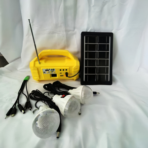 Có Thể Sạc Lại 16000MAh Năng Lượng Mặt Trời Bảng Điều Khiển Ánh Sáng Điện Với Đài Phát Thanh LED Đèn Pin AM FM Nooradio Khẩn Cấp Di Động Năng Lượng Mặt Trời Kit Hệ Thống 2025 - Product Image 6