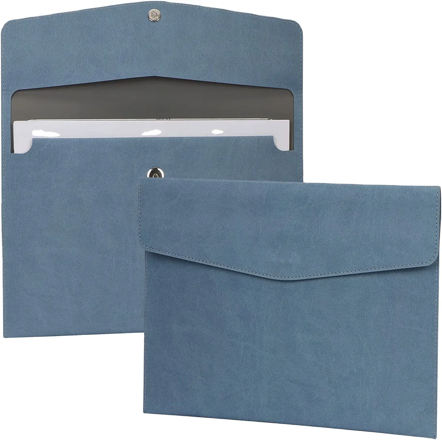 PU Leather A4 Document Holder Organizer filling Envelope File folder Case