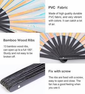 พัดกระดาษพับได้แบบกำหนดเอง ของขวัญที่ใช้งานได้จริงและใส่ใจในรายละเอียด - Product Image 6