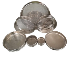 Tamiz de Prueba de Acero Inoxidable de 250 Micras a Bajo Precio, Suministro de Fábrica, Tamiz para Análisis de Partículas de Suelo de Laboratorio - Product Image 1