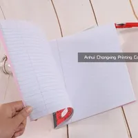Carnet de composition personnalisable imprimé offset avec couverture en PU/PVC, prix direct usine, idéal pour enfants/lecture