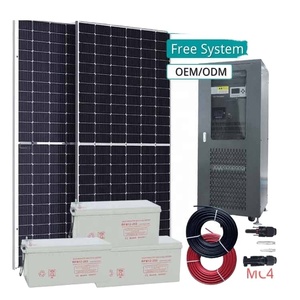 Hệ thống năng lượng mặt trời 6000W 8000W 10000W 15000W Hệ thống máy phát điện năng lượng mặt trời hệ thống năng lượng mặt trời di động sử dụng nhà - Product Image 1