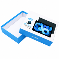 Boîte cadeau rigide haut de gamme, écologique et recyclable, avec couvercle et base, et insert intérieur personnalisé pour tablettes