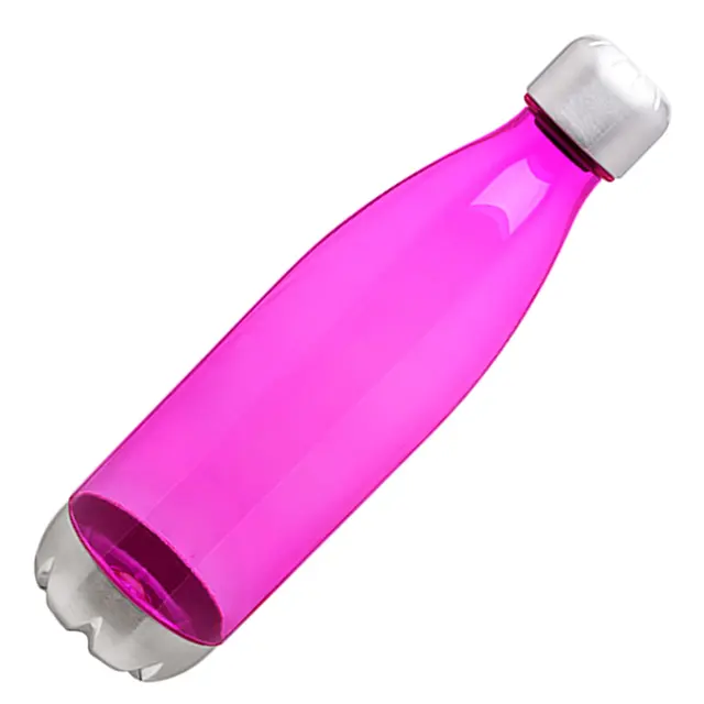 700ML basit plastik su şişesi şeffaf taşınabilir bardak çocuk su şişesi