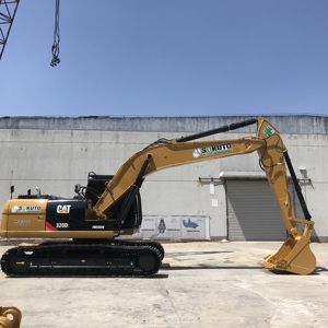 Excavadora de cadenas CAT 320DL usada, 21 toneladas, excavadora mediana Caterpillar original en stock - Product Image 2