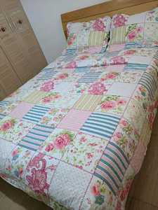 مفارش سرير مبطنة بنمط أزهار رخيصة للاستخدام المنزلي من مصنع الصين - Product Image 5