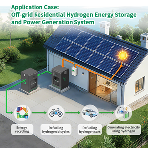 Attrezzatura per Produzione di Idrogeno da Elettrolisi dell'Acqua Pura 0.5-2 Nm3/h, Sistema di Produzione Idrogeno, Generatore/Apparecchiatura - Product Image 5