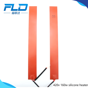 Ul chứng nhận 24V 12V 120V 220V sưởi ấm linh hoạt Pad Silicone cao su nóng yếu tố với nhiệt silicon Dải nóng - Product Image 2