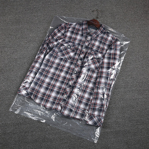 Housse de protection transparente en PE, film brillant anti-poussière pour le rangement des chaussures et des vêtements - Product Image 2