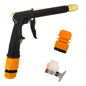 Pistol Semprot Air Bertekanan Tinggi, Pistol Cuci dengan Nosel yang Dapat Disesuaikan untuk Detailing Mobil, Penggunaan Rumah & Komersial, Portabel & Semprotan Kuat - Product Image 2
