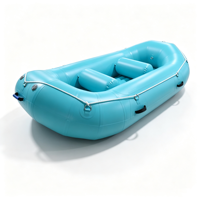 Bateau de pêche compact 2026 de 3 m en PVC, nouveau design, résistant à l'usure et aux UV, avec plancher renforcé, idéal pour les eaux peu profondes