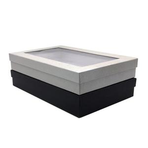 Biểu Tượng Tùy Chỉnh Nắp Và Cơ Sở Giấy Bao Bì Bản Lề Khăn Các Tông Hộp Quà Tặng Cho Khăn - Product Image 2