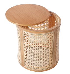Modern Design Oak Solid Wood Side <b>Table</b> Natural Color Living Room Furniture - Product Image 3