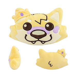 OEM Tùy Chỉnh Đẹp Chất Lượng Thiết Kế Ban Đầu Với Mô hình Thêu Siêu Mềm Sói Thú Nhồi Bông Gối - Product Image 6