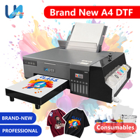 Nouvelle Machine d'Impression par Transfert à Chaud Epson L8050 Couleur à Jet d'Encre pour Film Polyester DTF Format A4 pour T-shirts, à Faible Coût