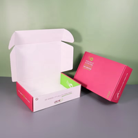 Boîtes en carton ondulé rigide écologiques découpées sur mesure avec insert en mousse pour cosmétiques, crèmes pour le visage, chaussures, casquettes de baseball
