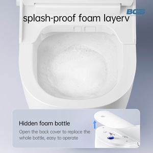 Toilette Smart per cani con lettiera quadrata con controllo remoto Dispenser sapone comodino casa per servizi igienici design interruttore - Product Image 5