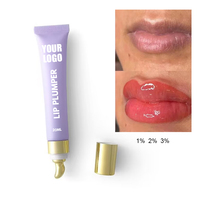 Gloss repulpant pour les lèvres changeant de couleur, teinte rose, maquillage pour des lèvres pulpeuses, brillance intense, transparent, longue tenue, huile hydratante pour repulper les lèvres