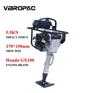 Nhà sản xuất tùy chỉnh chất lượng cao GX100 gx120 GX160 động cơ xăng tamping rammer Xăng kỹ thuật rung máy Đầm - Product Image 1
