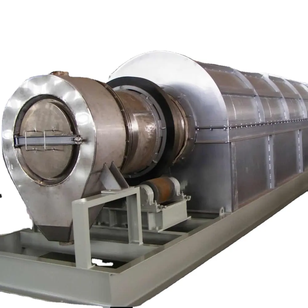 Nuevo equipo de secado de residuos de vaca y estiércol de pollo: secador de tambor rotativo para procesamiento de alimentos para uso en plantas de fabricación