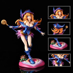 27CM Anime <span class=keywords><strong>Yu</strong></span> <span class=keywords><strong>Gi</strong></span> <span class=keywords><strong>Oh</strong></span> Noir Magicien Japonais Modèle Cadeaux Collection Figurine Jouet PVC Anime Figure - Product Image 2