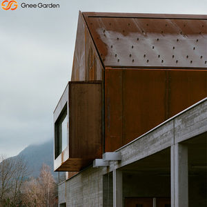 Revestimiento de Acero Corten Perforado Moderno, Paneles de Muro Cortina Ecológicos Resistentes al Agua Cortados con Láser, Garantía de 5 Años para Uso Exterior - Product Image 4