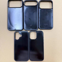 Coque de téléphone portable BAILI Factory pour iPhone 17 Air, en aluminium acrylique, avec adhésif à colle liquide rainurée deux-en-un