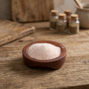 Sal de Roca Comestible Natural Rosa Claro del Himalaya, Granos Refinados, Ideal para Cocinar y como Sal de Mesa, Sal Fina Rosa Oscura del Himalaya - Product Image 1