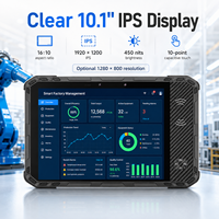 Tablette robuste avec lecteur de codes-barres 1D 2D, reconnaissance d'empreintes digitales et de cartes d'identité, lecteur RFID UHF pour la logistique d'entrepôt