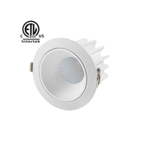 Jupiter Série ETL CE SAA 15D 30D 45D Aluminium 0-10v Dimmable Led Wall Washer Downlight Led Downlight 30w