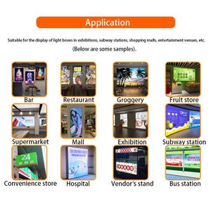 <span class=keywords><strong>Folleto</strong></span> Promocional Oficial de la Ciudad, Nuevos Productos Publicitarios 2025, Cajas de Luz LED para Publicidad - Product Image 3