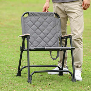 Wholesale Ultra Light Durable <b>Aluminum</b> Folding <b>Chair</b>-Portable Modern Design for Beach <b>Garden</b> Camping Picnic & Living Room Use - Product Image 3