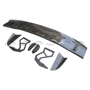 Alerón Trasero de Fibra de Carbono Estilo Spoon para Honda Civic Type R FL5 2022-2023, Alerón Tipo Cola de Pato, Tuning Automotriz - Product Image 4