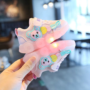 Ledカジュアルベビーシューズスニーカー幼児ソフトボトムベビーウォーキングシューズライト付きベビーシューズ - Product Image 3