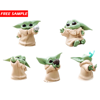 5 Chiếc Mô Hình Đồ Chơi Bằng Nhựa Resin Khuôn Mandala Búp Bê PVC Đồ Chơi Hành Động Quà Tặng Yoda Bé Nhỏ Mô Hình Đồ Chơi Mô Hình PVC Anime PVC